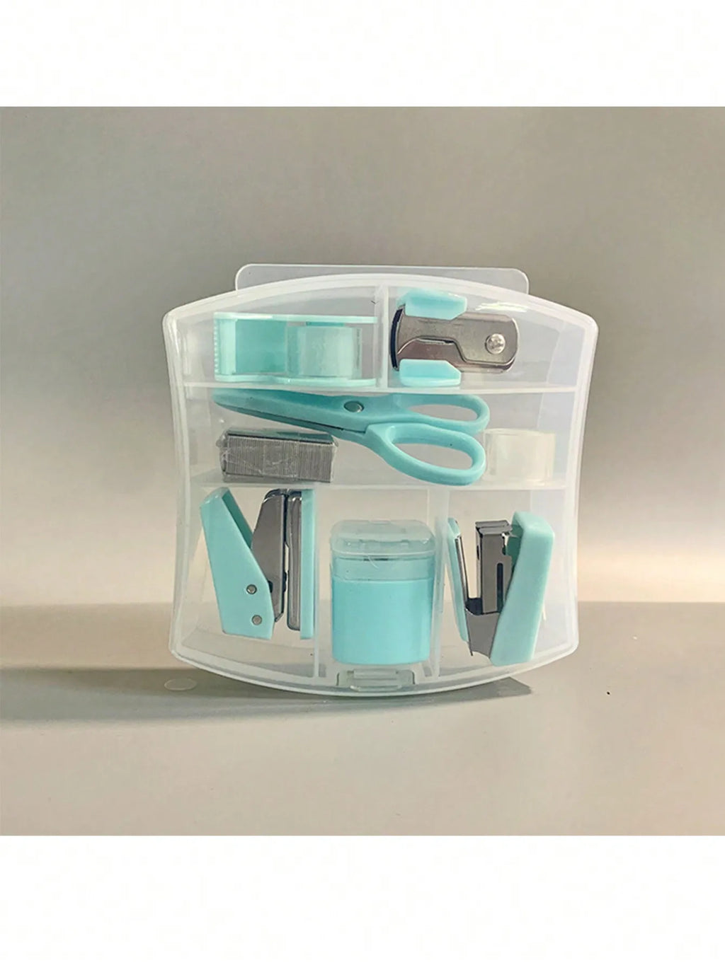 8pcs Mini Office Supply Kits Mini School Supplies – includes Mini Stapler,Scissors, Staple Remover, Staples, Tape Dispenser